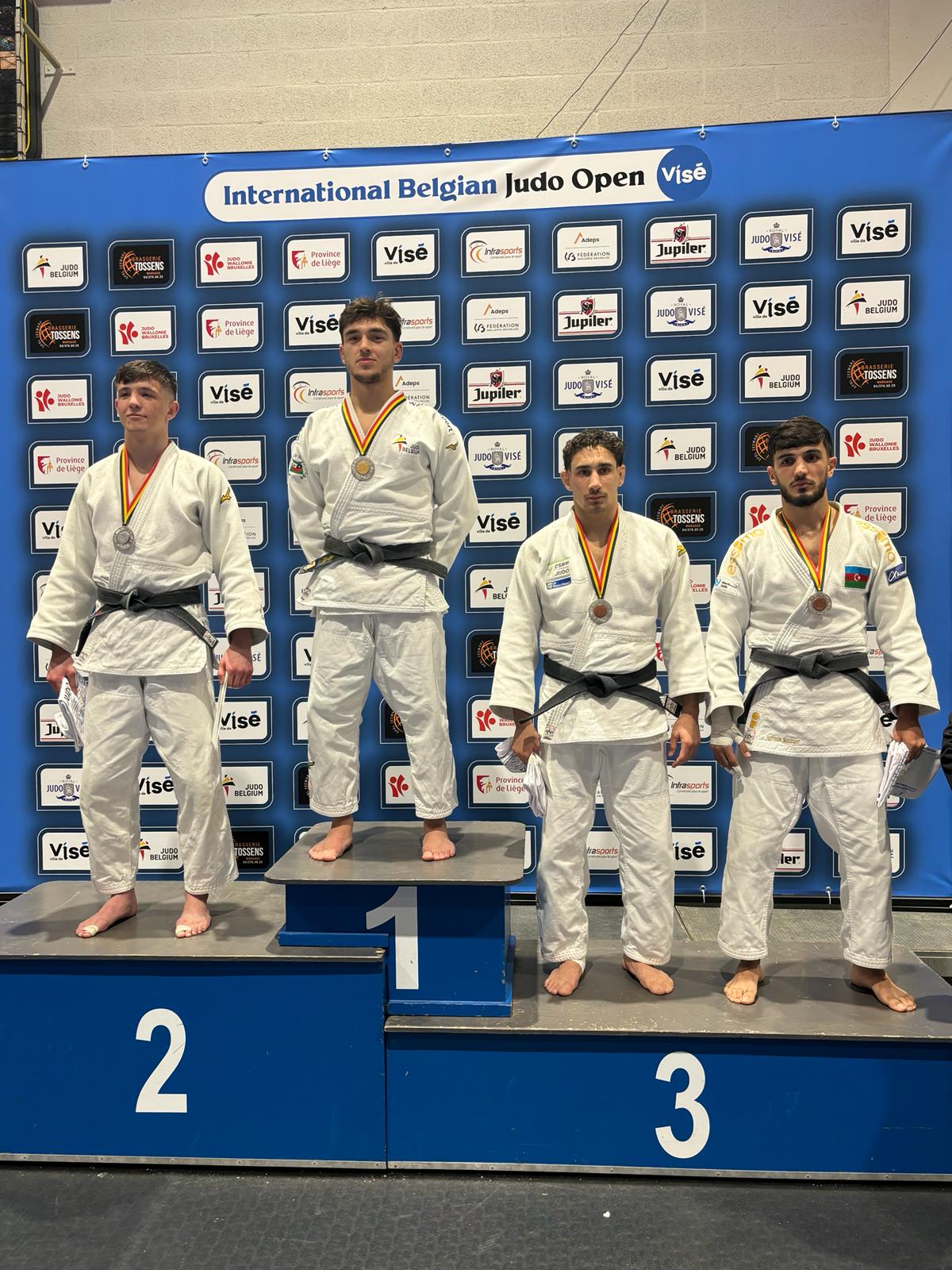 3 keer goud voor JVjudoka’s op International Belgian Judo Open 2024 Judo Vlaanderen