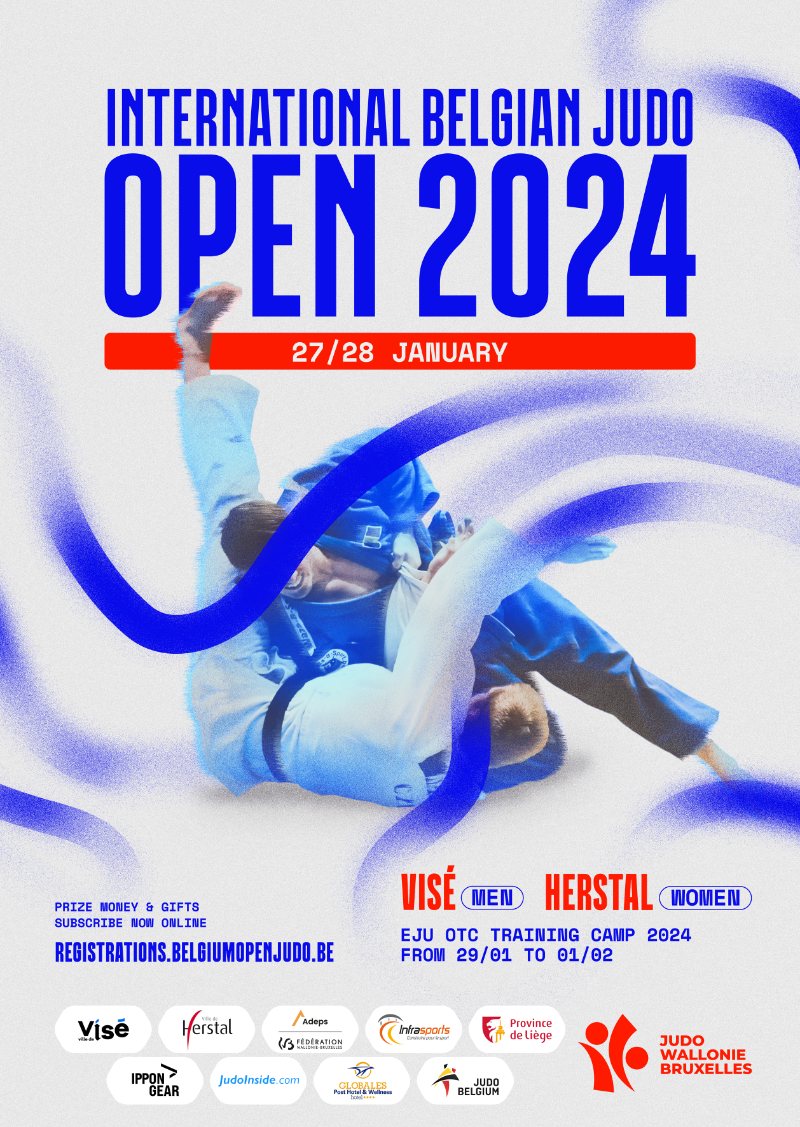 3 keer goud voor JVjudoka’s op International Belgian Judo Open 2024